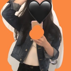 GU denim jacket
